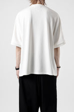 画像をギャラリービューアに読み込む, N/07 DOLMAN SHORT SLEEVE TEE / AQUASUITING THICK RIB (WHITE)