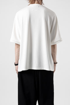画像をギャラリービューアに読み込む, N/07 DOLMAN SHORT SLEEVE TEE / AQUASUITING THICK RIB (WHITE)