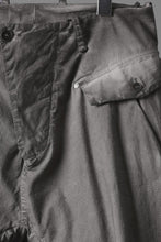 画像をギャラリービューアに読み込む, masnada RELAX FLAP POCKET PANTS / STRETCH LIGHT WEIGHT RIPSTOP (SHALE)