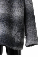画像をギャラリービューアに読み込む, TARO HORIUCHI / th products Inflated Oversized Crew / 1/4.5 kasuri loop knit (mono)