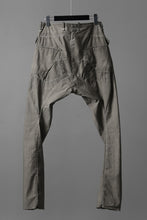 画像をギャラリービューアに読み込む, masnada RELAX FLAP POCKET PANTS / STRETCH LIGHT WEIGHT RIPSTOP (SHALE)