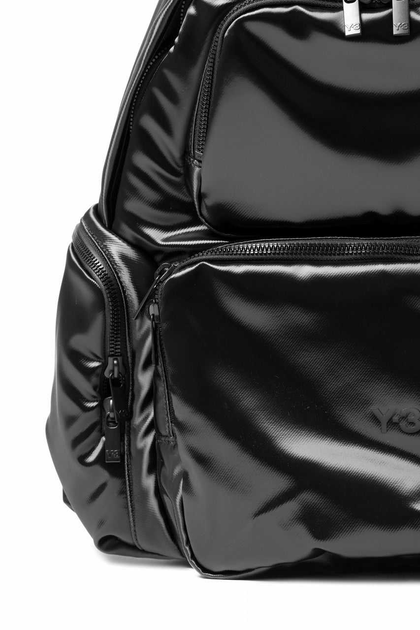 画像をギャラリービューアに読み込む, Y-3 Yohji Yamamoto UTILITY BACK PACK / SYNTHETIC LEATHER (BLACK)