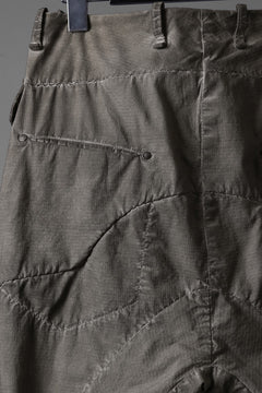 画像をギャラリービューアに読み込む, masnada RELAX FLAP POCKET PANTS / STRETCH LIGHT WEIGHT RIPSTOP (SHALE)