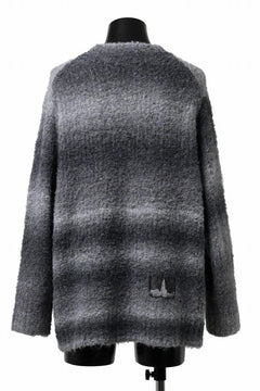 画像をギャラリービューアに読み込む, TARO HORIUCHI / th products Inflated Oversized Crew / 1/4.5 kasuri loop knit (mono)