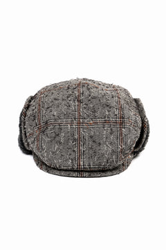 画像をギャラリービューアに読み込む, Y's EARMUFF CAP / NEEDLE PUNCHED (BEIGE)