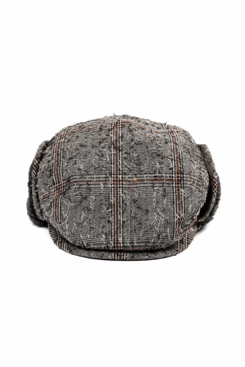 画像をギャラリービューアに読み込む, Y's EARMUFF CAP / NEEDLE PUNCHED (BEIGE)