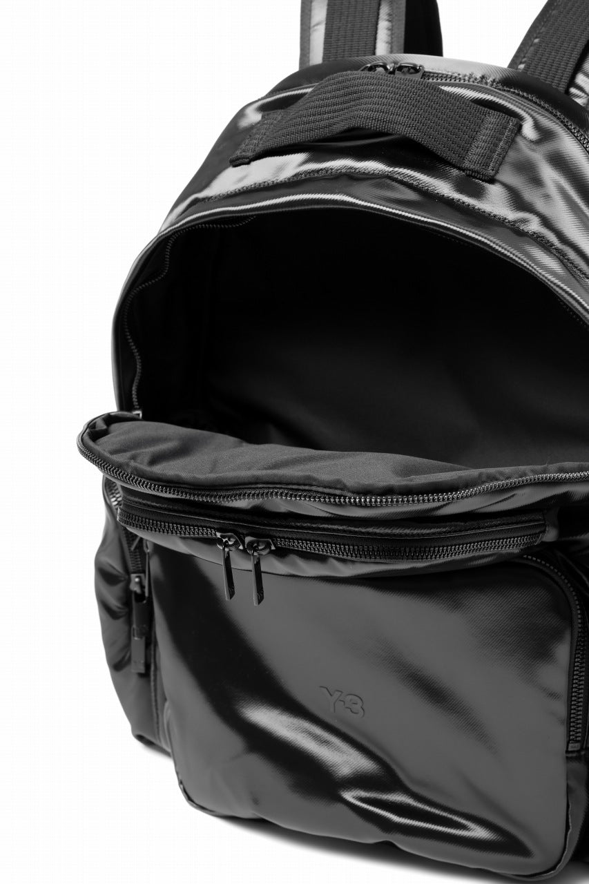 画像をギャラリービューアに読み込む, Y-3 Yohji Yamamoto UTILITY BACK PACK / SYNTHETIC LEATHER (BLACK)