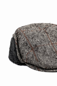 画像をギャラリービューアに読み込む, Y's EARMUFF CAP / NEEDLE PUNCHED (BEIGE)