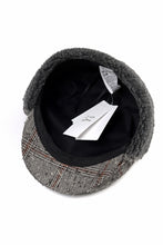 画像をギャラリービューアに読み込む, Y's EARMUFF CAP / NEEDLE PUNCHED (BEIGE)