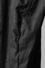 画像をギャラリービューアに読み込む, masnada RELAX FLAP POCKET PANTS / STRETCH LIGHT WEIGHT RIPSTOP (BLACK)