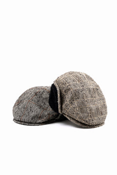 画像をギャラリービューアに読み込む, Y's EARMUFF CAP / NEEDLE PUNCHED (BEIGE)