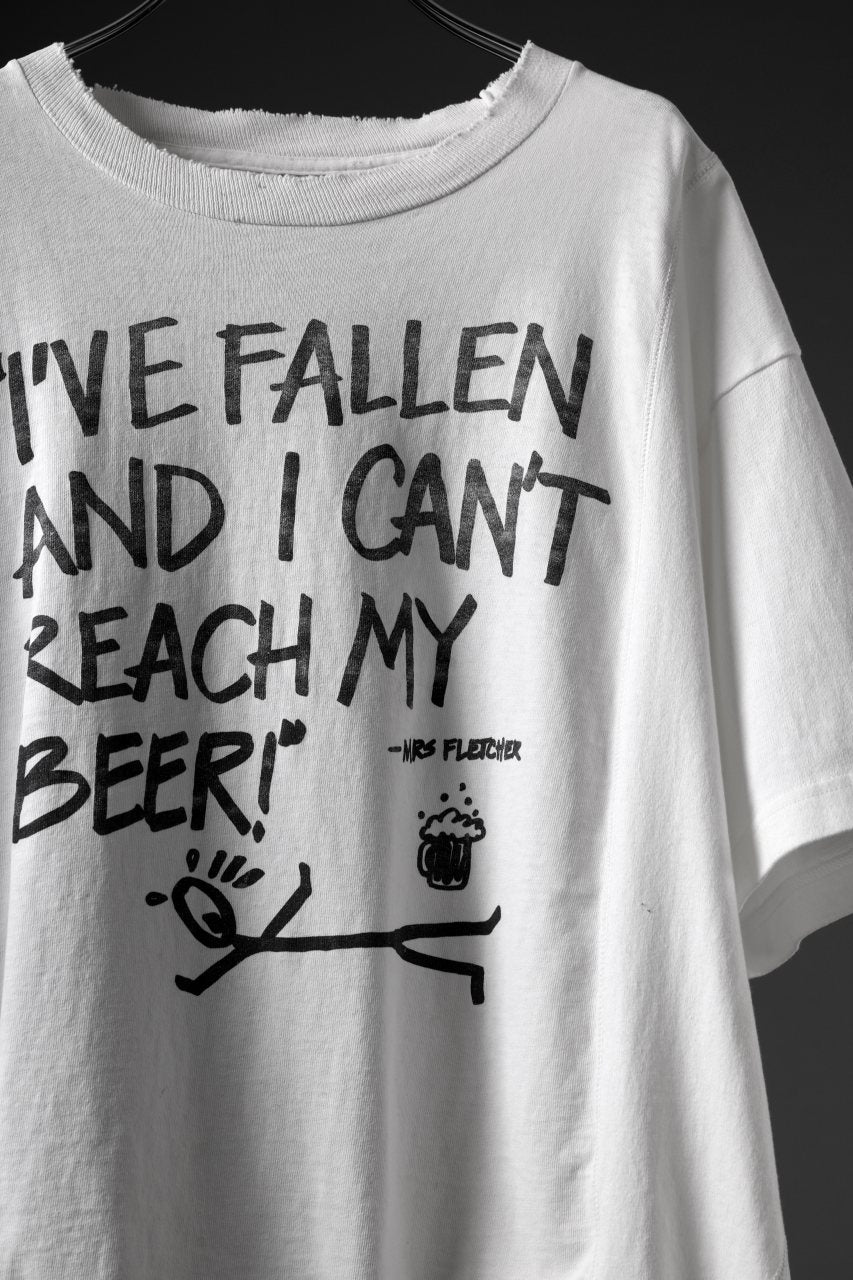 画像をギャラリービューアに読み込む, CHANGES x LOOM exclusive VINTAGE REMAKE T-SHIRT - new edition (WHITE #B)