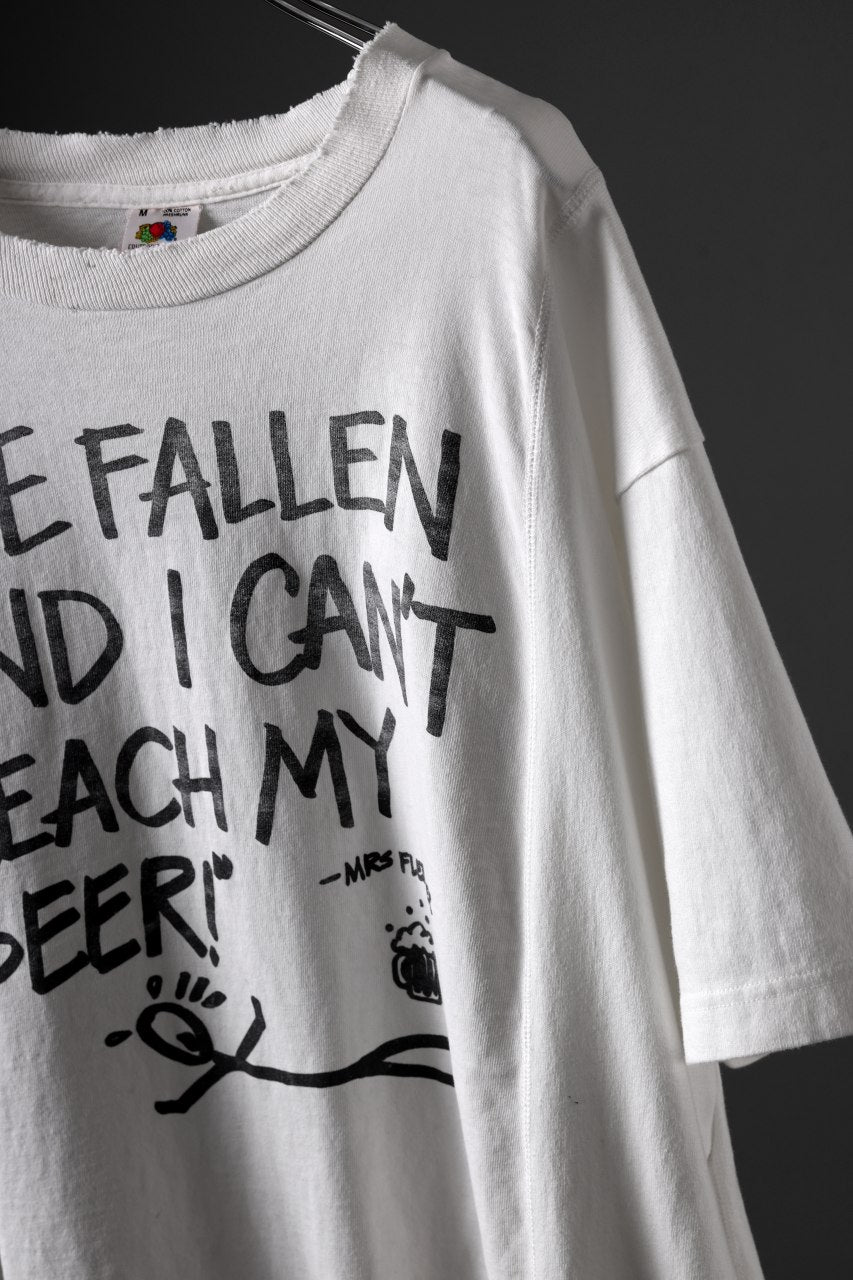 画像をギャラリービューアに読み込む, CHANGES x LOOM exclusive VINTAGE REMAKE T-SHIRT - new edition (WHITE #B)