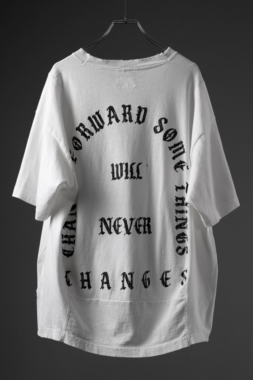 画像をギャラリービューアに読み込む, CHANGES x LOOM exclusive VINTAGE REMAKE T-SHIRT - new edition (WHITE #B)