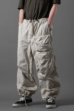 画像をギャラリービューアに読み込む, Ten c CARGO TROUSERS / GARMENT DYED LIGHT NYLON TACTEL MID LAYER (BEIGE)