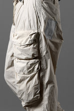 画像をギャラリービューアに読み込む, Ten c CARGO TROUSERS / GARMENT DYED LIGHT NYLON TACTEL MID LAYER (BEIGE)