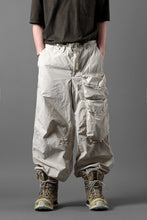 画像をギャラリービューアに読み込む, Ten c CARGO TROUSERS / GARMENT DYED LIGHT NYLON TACTEL MID LAYER (BEIGE)