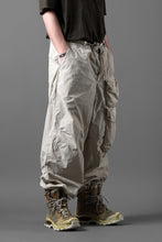 画像をギャラリービューアに読み込む, Ten c CARGO TROUSERS / GARMENT DYED LIGHT NYLON TACTEL MID LAYER (BEIGE)