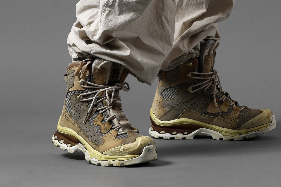 画像をギャラリービューアに読み込む, Ten c CARGO TROUSERS / GARMENT DYED LIGHT NYLON TACTEL MID LAYER (BEIGE)