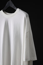 画像をギャラリービューアに読み込む, thom/krom OVERSIZED LAYER PIPING SLEEVE TEE / COTTON JERSEY (CREAM)