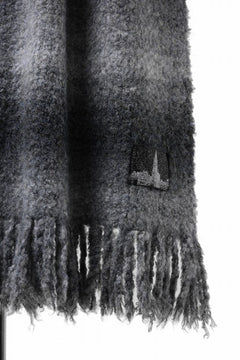 画像をギャラリービューアに読み込む, TARO HORIUCHI / th products Inflated Scarf / 1/4.5 kasuri loop knit (mono)