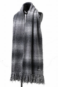 画像をギャラリービューアに読み込む, th products Inflated Scarf / 1/4.5 kasuri loop knit (mono)