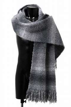 画像をギャラリービューアに読み込む, TARO HORIUCHI / th products Inflated Scarf / 1/4.5 kasuri loop knit (mono)
