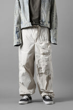 画像をギャラリービューアに読み込む, Ten c CARGO TROUSERS / GARMENT DYED LIGHT NYLON TACTEL MID LAYER (BEIGE)