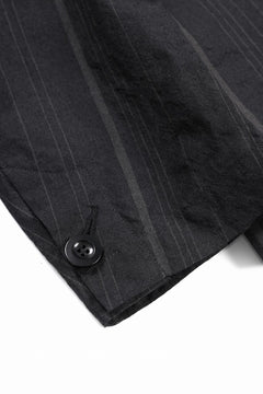 画像をギャラリービューアに読み込む, KLASICA exclusive "KLING" SINGLE LAYER 3 POCKET BLAZER / LIGHT WEIGHT DARK RANDOM STRIPE RAMIE (IRON STRIPES)