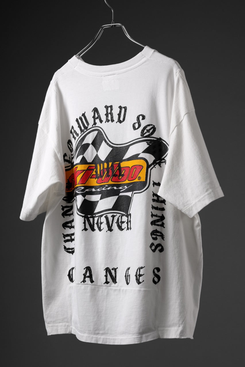 画像をギャラリービューアに読み込む, CHANGES x LOOM exclusive VINTAGE REMAKE T-SHIRT - new edition (WHITE #H)