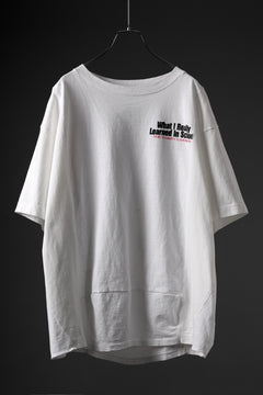 画像をギャラリービューアに読み込む, CHANGES x LOOM exclusive VINTAGE REMAKE T-SHIRT - new edition (WHITE #I)