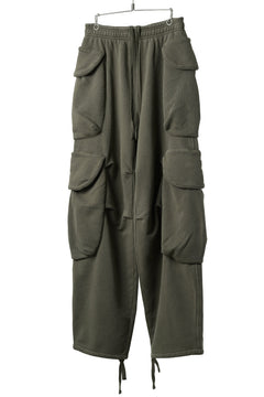 画像をギャラリービューアに読み込む, entire studios HEAVY GOCAR SWEAT PANTS (MILITARY)