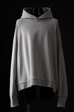 画像をギャラリービューアに読み込む, thom/krom EXTRA OVERSIZED FIT HOODIE / ELASTIC COTTON SWEAT (SILVER)