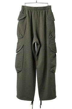 画像をギャラリービューアに読み込む, entire studios HEAVY GOCAR SWEAT PANTS (MILITARY)