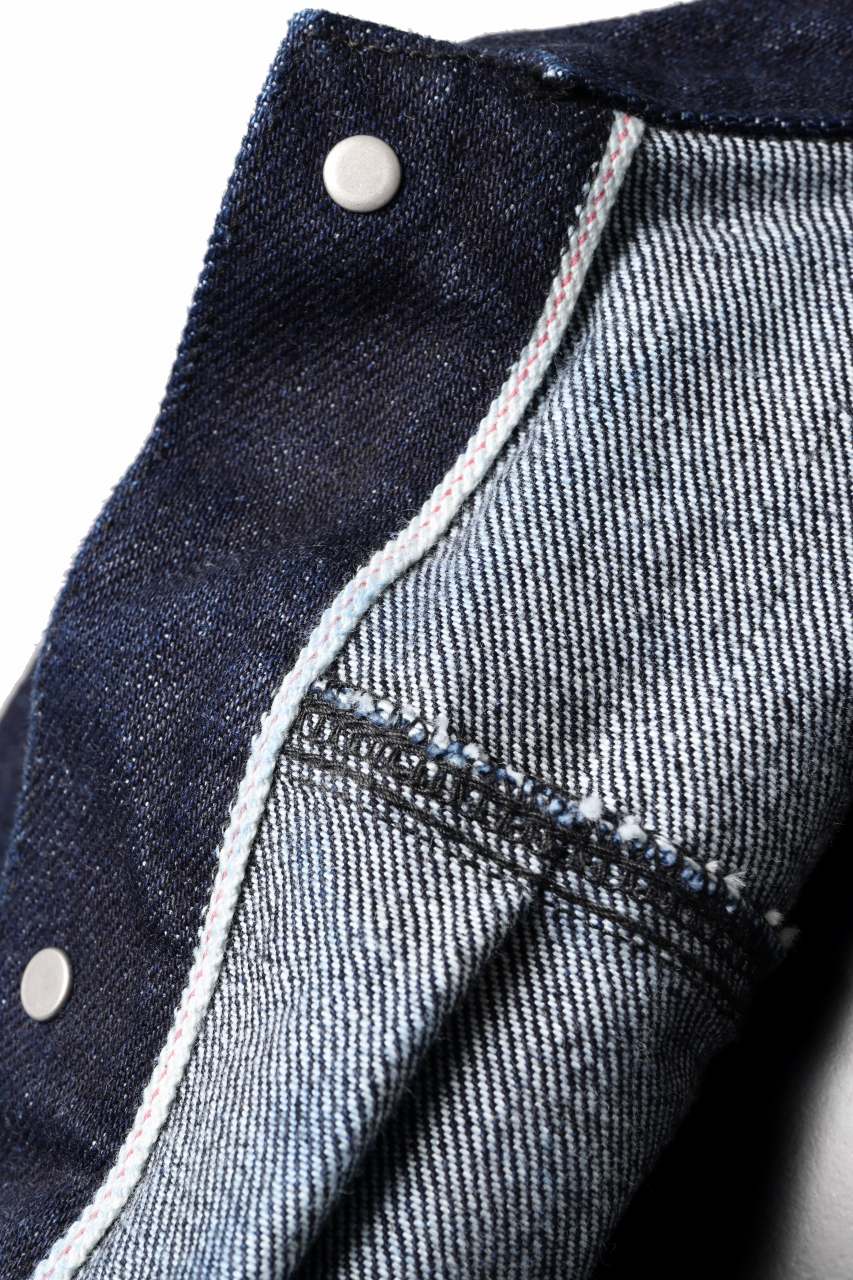 Load image into Gallery viewer, ISAMU KATAYAMA BACKLASH xx Wrangler 19oz ORIGINAL SELVEDGE DENIM JACKET (INDIGO)