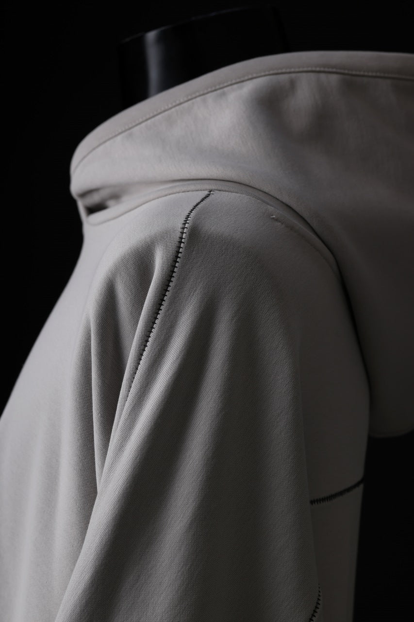 画像をギャラリービューアに読み込む, thom/krom EXTRA OVERSIZED FIT HOODIE / ELASTIC COTTON SWEAT (SILVER)