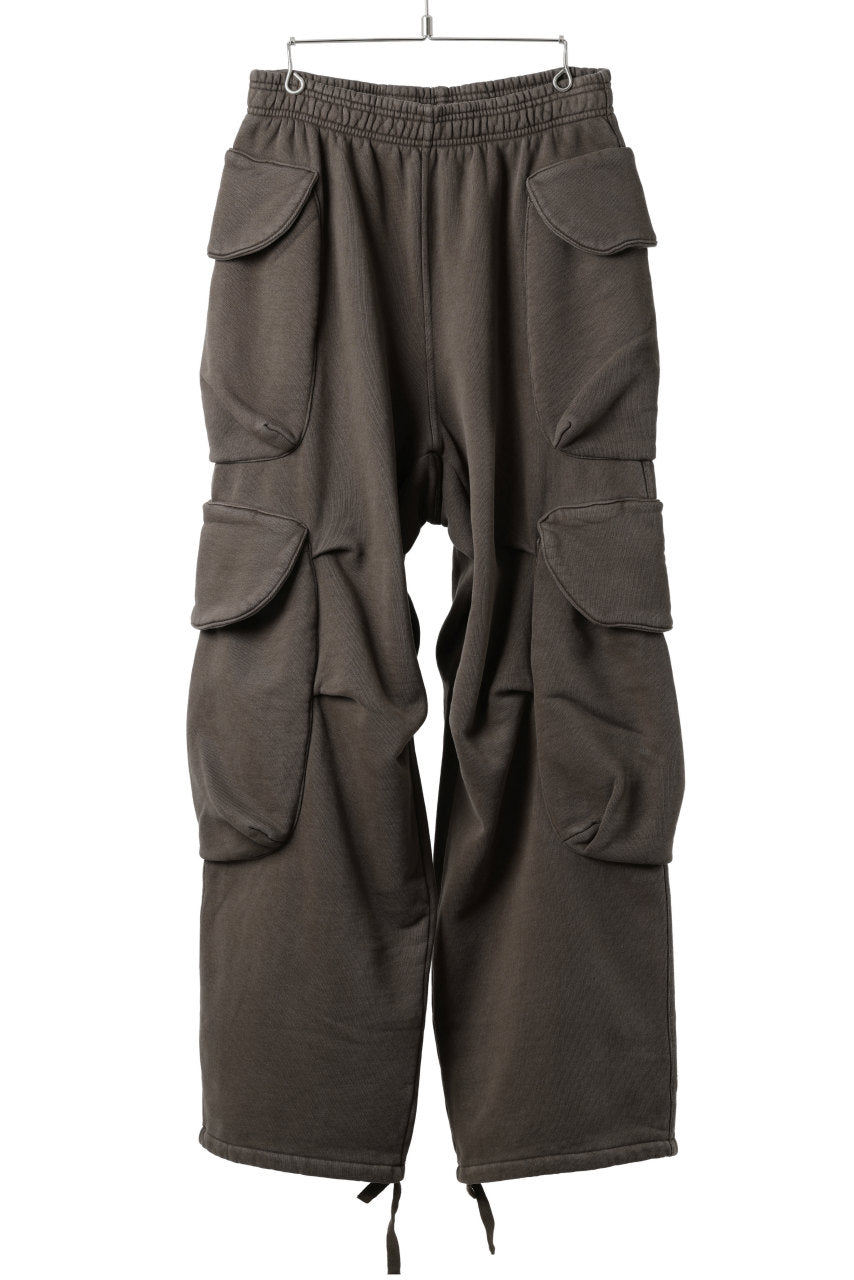 画像をギャラリービューアに読み込む, entire studios HEAVY GOCAR SWEAT PANTS (BRUNETTE)