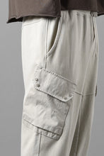 画像をギャラリービューアに読み込む, Ten c SWEAT PANTS / GARMENT DYED DIRECT FIXED DIAGONAL FLEECE + OJJ 11oz (BEIGE)
