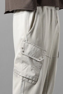 画像をギャラリービューアに読み込む, Ten c SWEAT PANTS / GARMENT DYED DIRECT FIXED DIAGONAL FLEECE + OJJ 11oz (BEIGE)