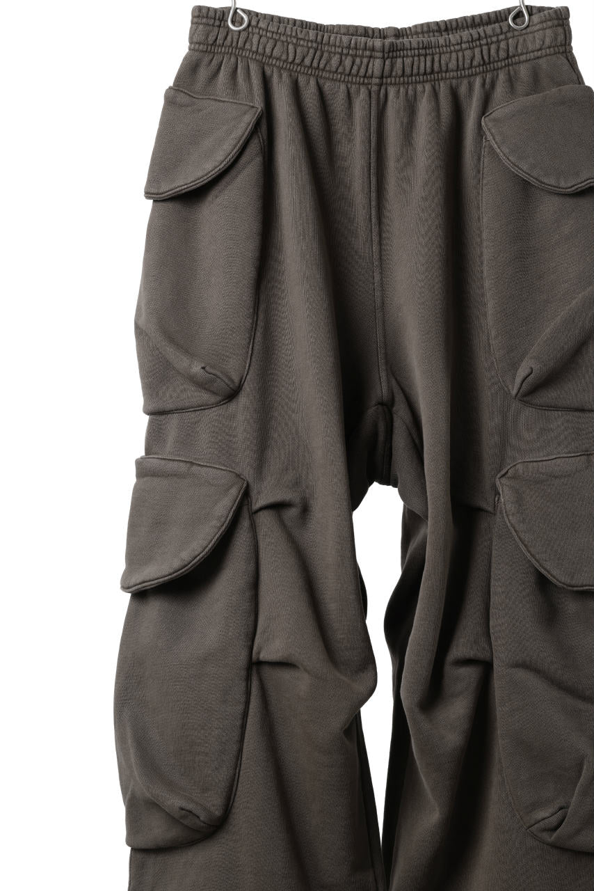 画像をギャラリービューアに読み込む, entire studios HEAVY GOCAR SWEAT PANTS (BRUNETTE)