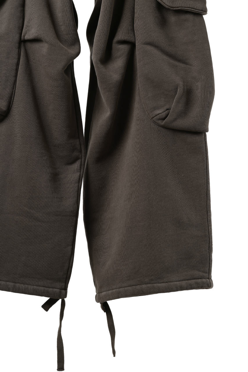 画像をギャラリービューアに読み込む, entire studios HEAVY GOCAR SWEAT PANTS (BRUNETTE)