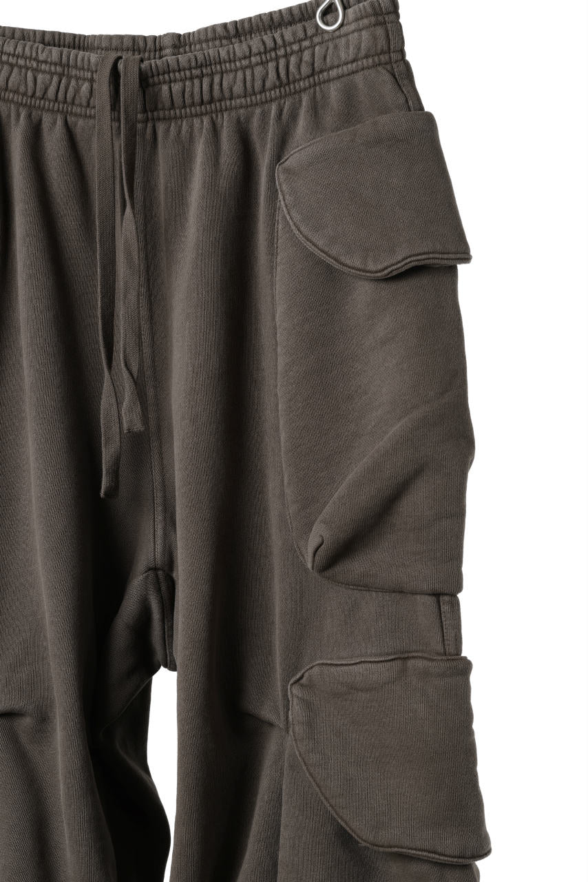 画像をギャラリービューアに読み込む, entire studios HEAVY GOCAR SWEAT PANTS (BRUNETTE)