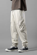 画像をギャラリービューアに読み込む, Ten c SWEAT PANTS / GARMENT DYED DIRECT FIXED DIAGONAL FLEECE + OJJ 11oz (BEIGE)