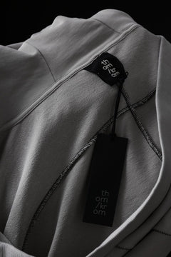 画像をギャラリービューアに読み込む, thom/krom EXTRA OVERSIZED FIT HOODIE / ELASTIC COTTON SWEAT (SILVER)