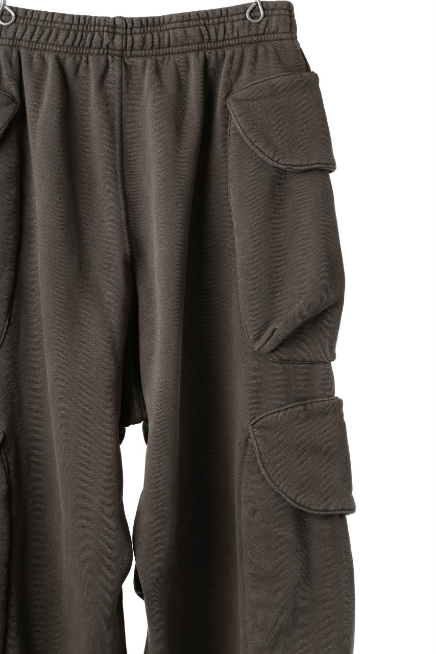 画像をギャラリービューアに読み込む, entire studios HEAVY GOCAR SWEAT PANTS (BRUNETTE)