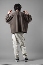 画像をギャラリービューアに読み込む, Ten c SWEAT PANTS / GARMENT DYED DIRECT FIXED DIAGONAL FLEECE + OJJ 11oz (BEIGE)