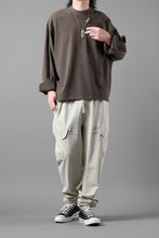 画像をギャラリービューアに読み込む, Ten c SWEAT PANTS / GARMENT DYED DIRECT FIXED DIAGONAL FLEECE + OJJ 11oz (BEIGE)