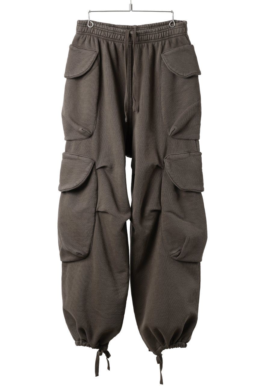 画像をギャラリービューアに読み込む, entire studios HEAVY GOCAR SWEAT PANTS (BRUNETTE)