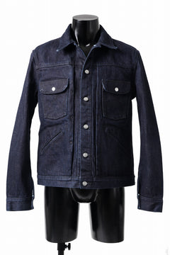 画像をギャラリービューアに読み込む, ISAMU KATAYAMA BACKLASH xx Wrangler 19oz ORIGINAL SELVEDGE DENIM JACKET (INDIGO)