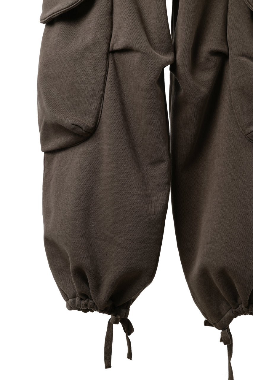 画像をギャラリービューアに読み込む, entire studios HEAVY GOCAR SWEAT PANTS (BRUNETTE)